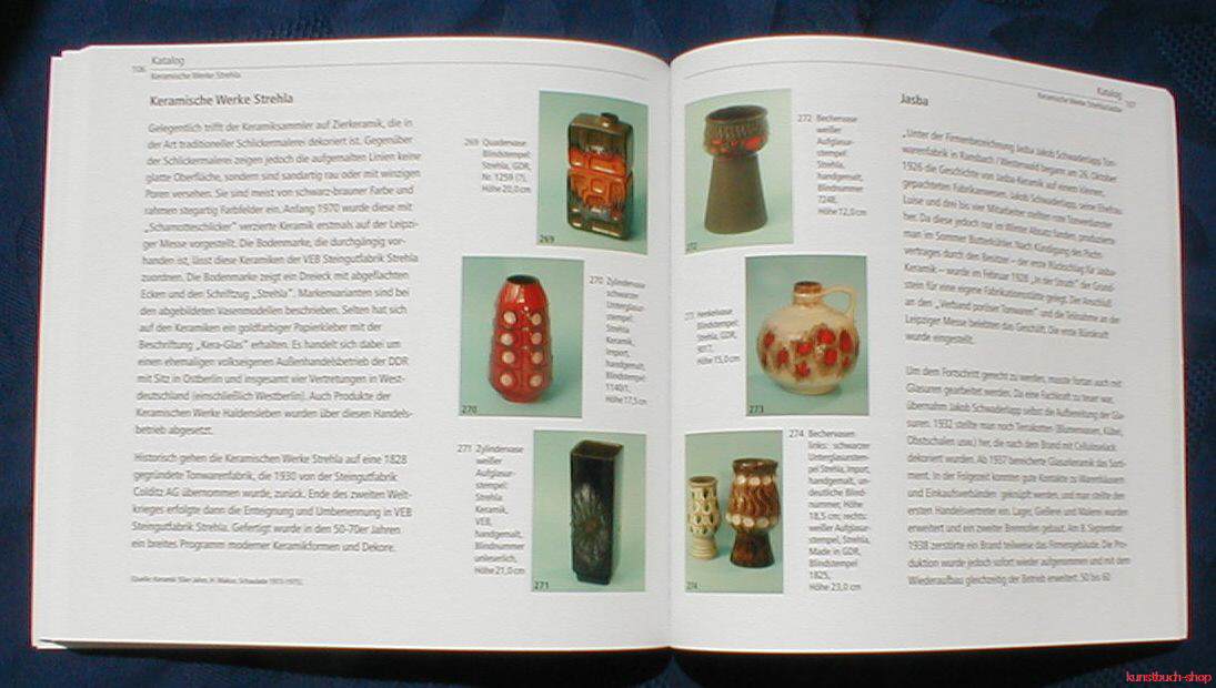 Deutsche Keramik und Porzellane der 60er und 70er Jahre