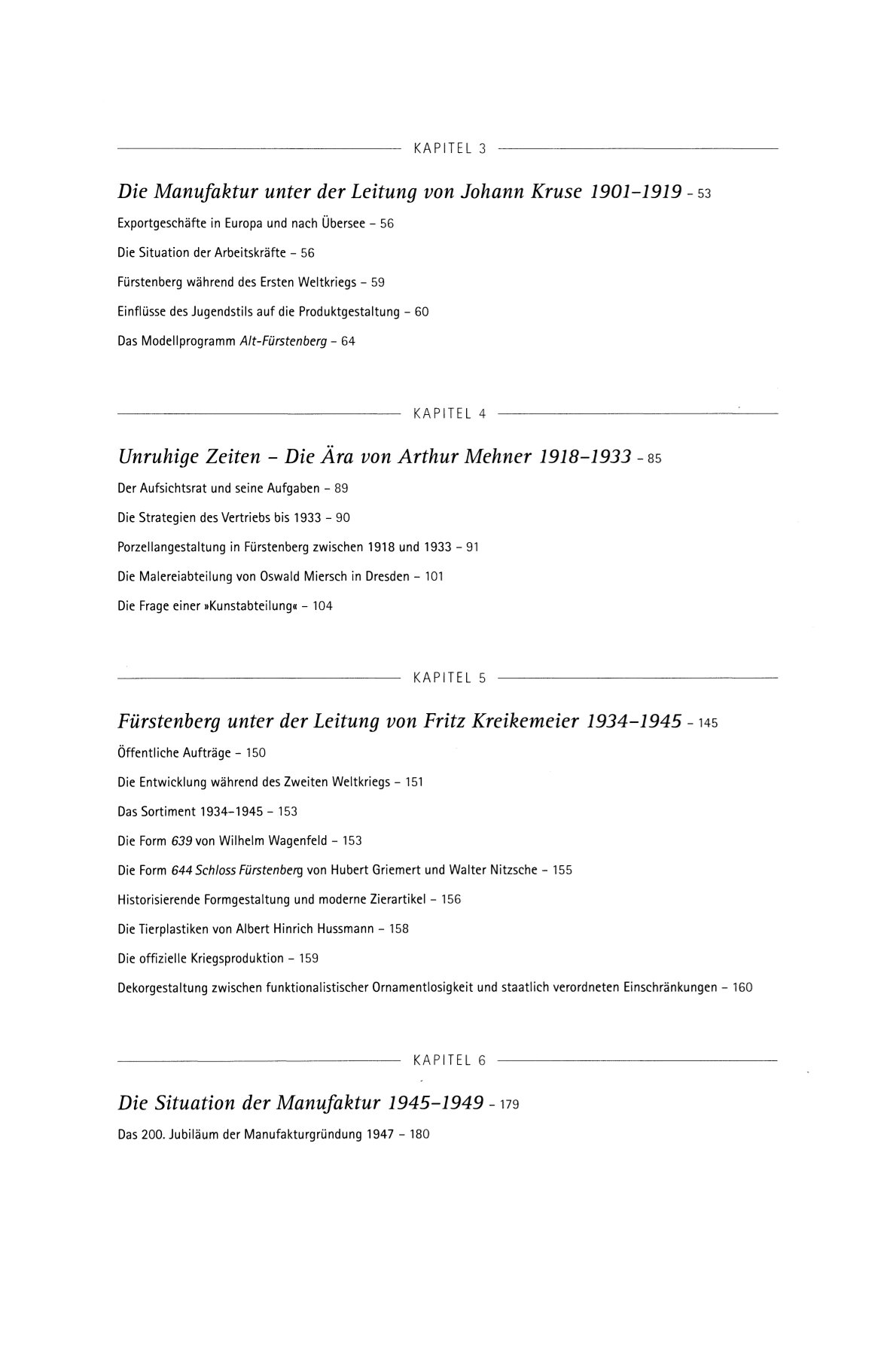 Die Porzellanmanufaktur Fürstenberg, Gesamtkompendium Band I-III