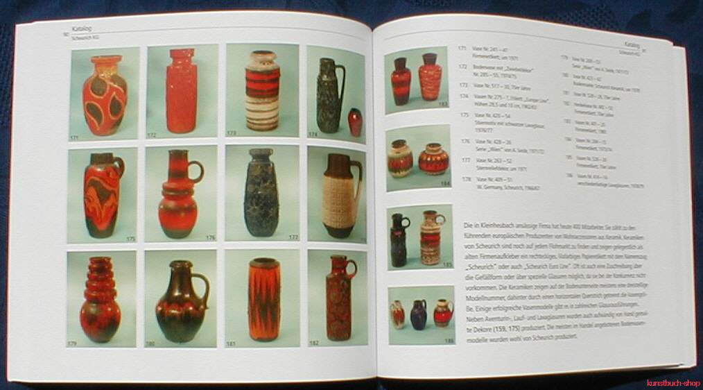 Deutsche Keramik und Porzellane der 60er und 70er Jahre