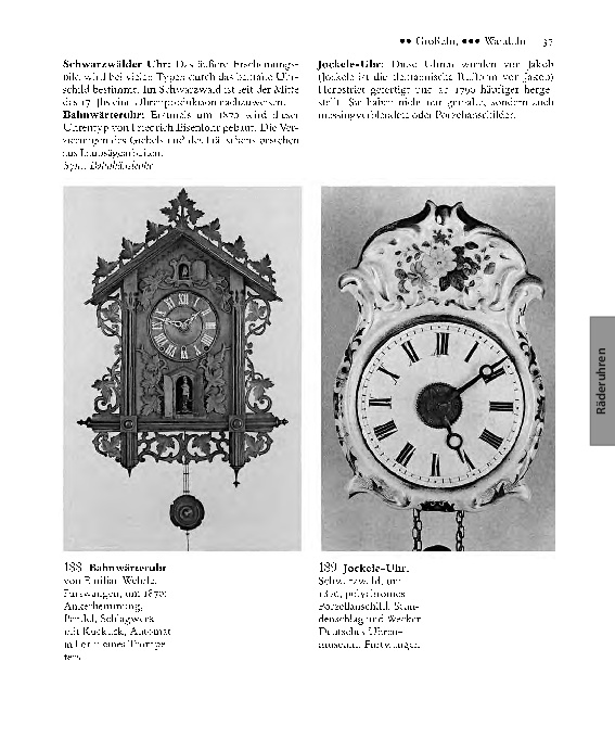 Handbuch der Uhrentypen