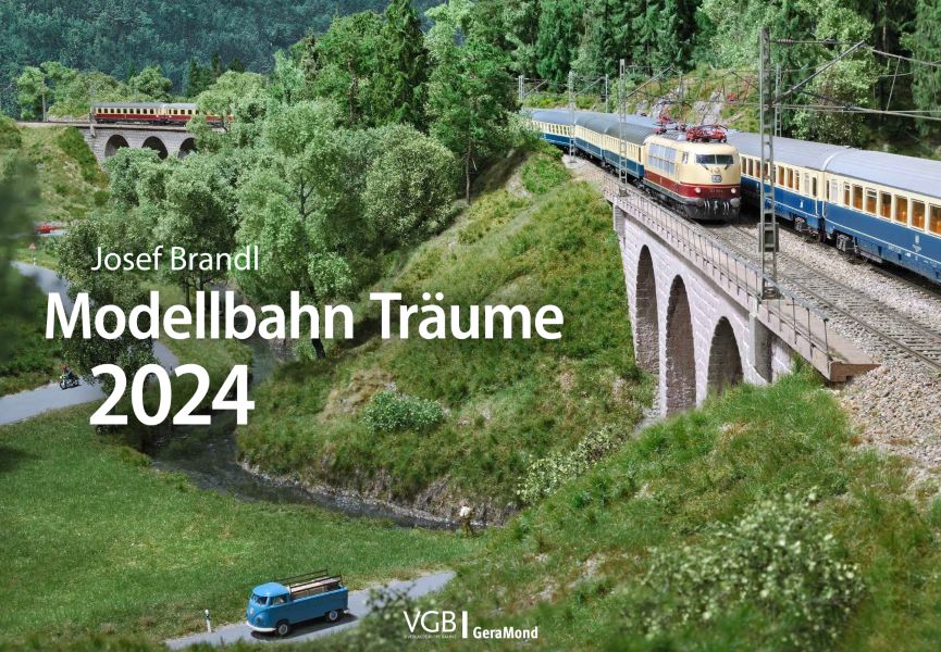 Modellbahn-Träume 2024 - Kalender