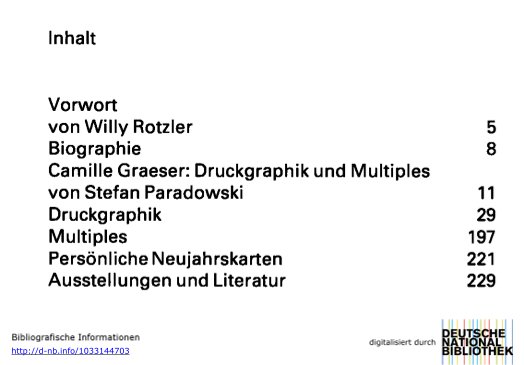 Camille Graeser | Druckgraphik und Multiples - Werksverzeichnis Band 2